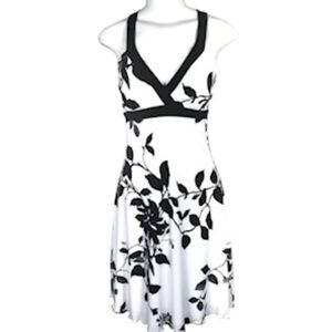 Speechless Dress Size XS Sleeveless V Neck Floral  Tropical Party Y2K Vintage